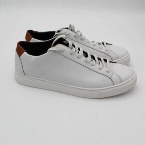 BYLT Everyday Sneakers Mens 9.5 White Leather Shoes Minimalist Comfort Casual